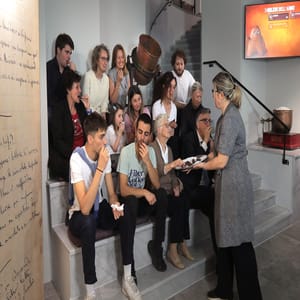 Inside of the Torino Chocolate museum